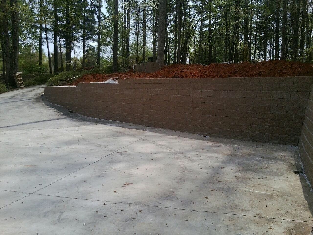 Brick Retaining Wall — Seneca, SC — Sheriff Landscaping
