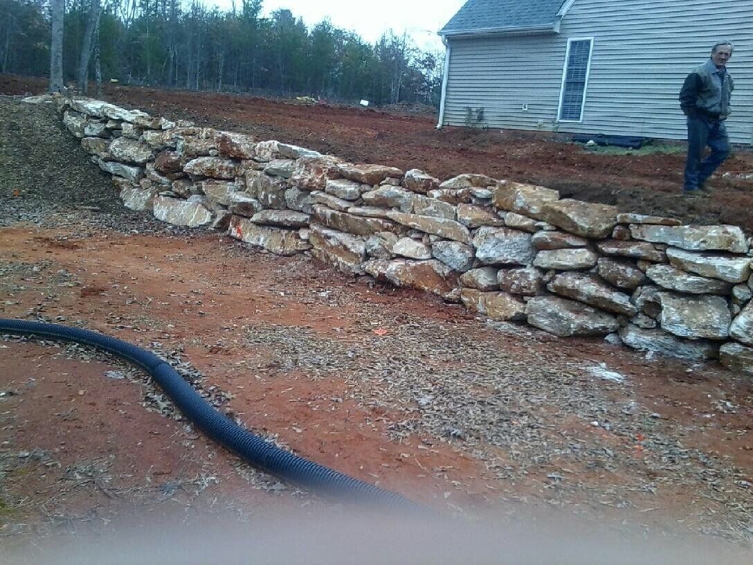 Wall of Rocks — Seneca, SC — Sheriff Landscaping