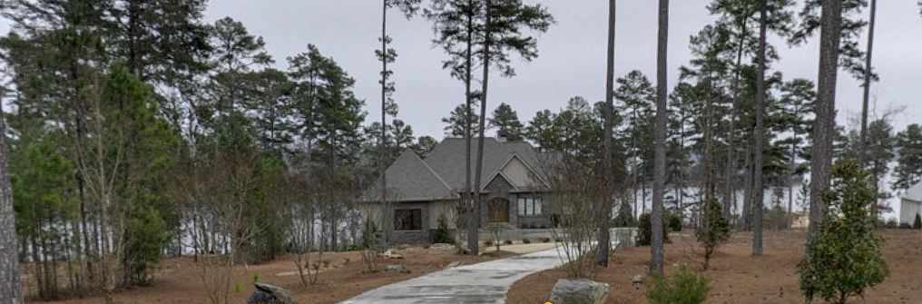 House Surrounded by Trees — Seneca, SC — Sheriff Landscaping