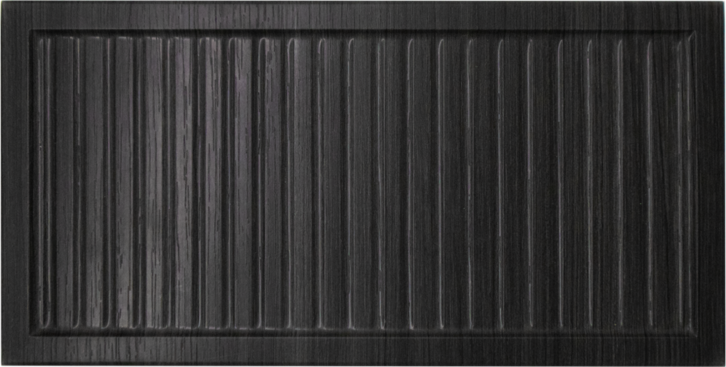 licorice  reeded slim finish