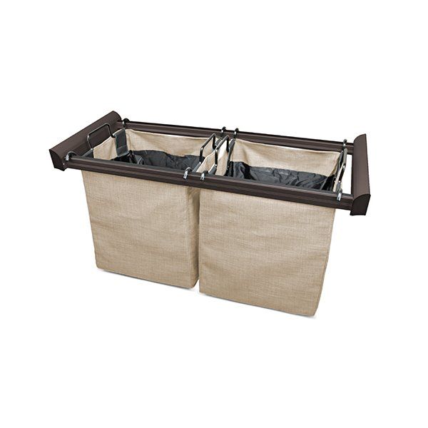 Matte Black Color Option For Laundry Organizer