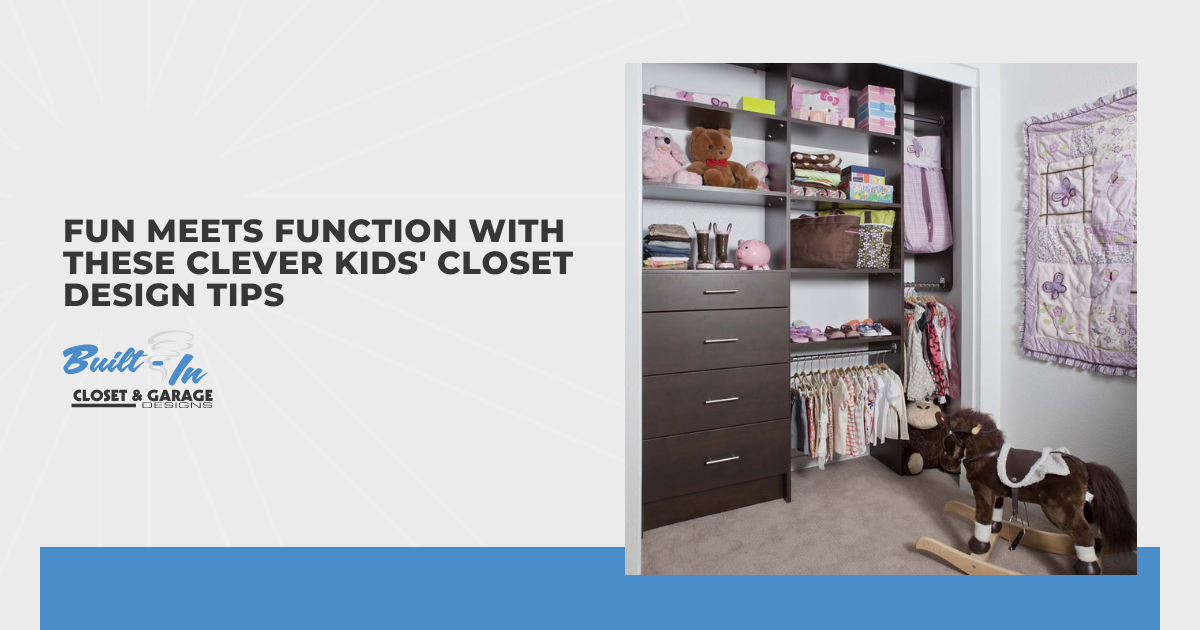 Fun Meets Function With These Clever Kids' Closet Design Tips