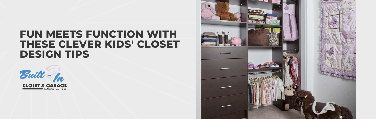 Fun Meets Function With These Clever Kids' Closet Design Tips