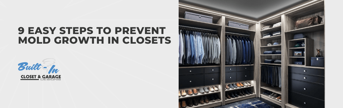 9 Easy Steps to Prevent Mold Growth in Closets