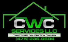 A logo for cwc services llc connecticut construction company