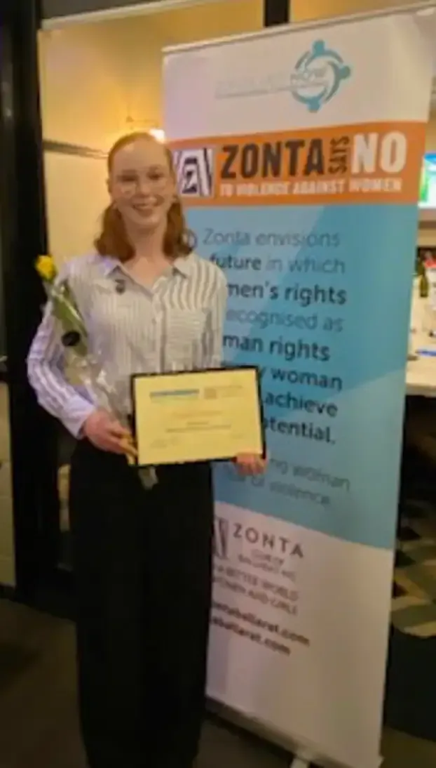 Young Women in Leadership Award | Zonta Club of Ballarat