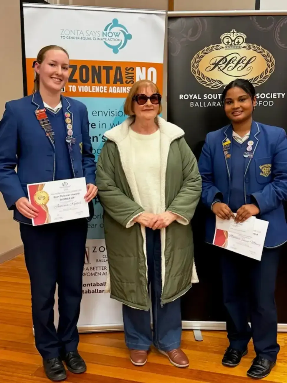 Zonta Club of Ballarat Royal South Street Society Encouragement Awards