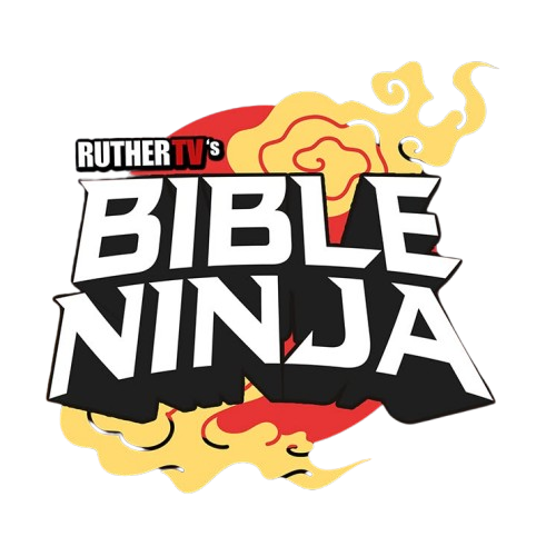 The logo for ruther tv 's bible ninja