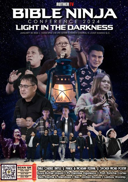 Bible ninja light in the darkness movie poster