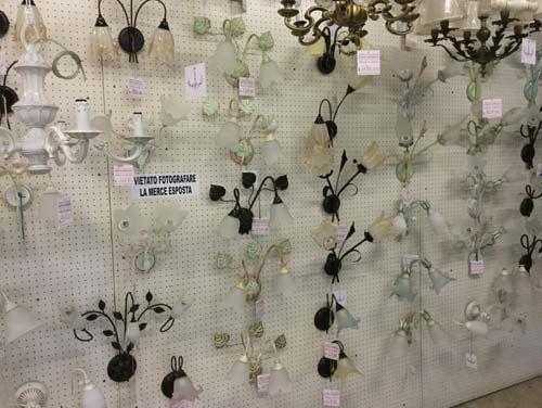 set di lamadari da parete