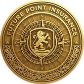 Future Point Insurance gold shield emblem