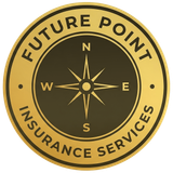Future Point Insurance Services compass seal representing guidance, trust, and life insurance expertise