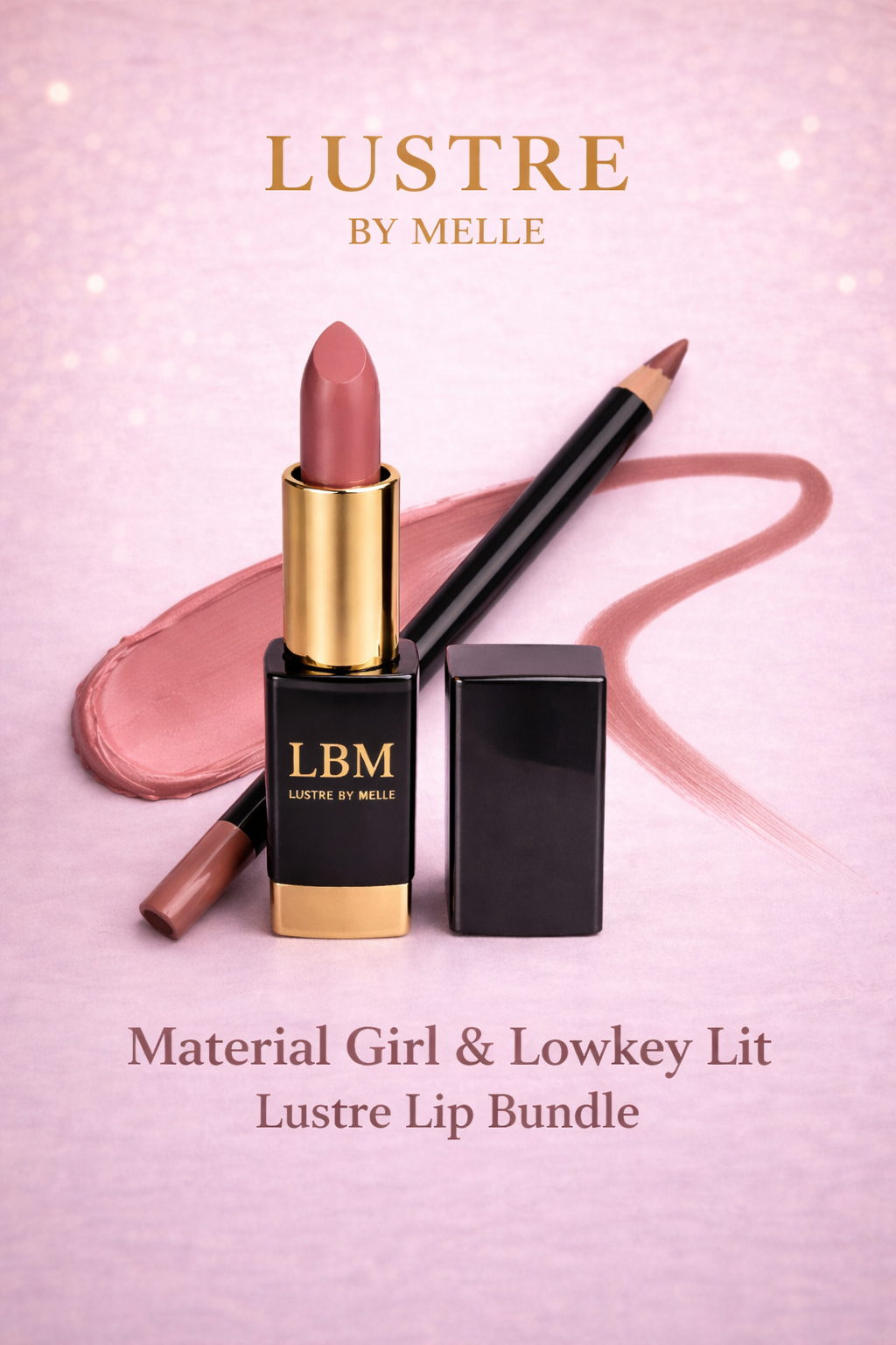 Material Girl & Lowkey Lit Lip Bundle