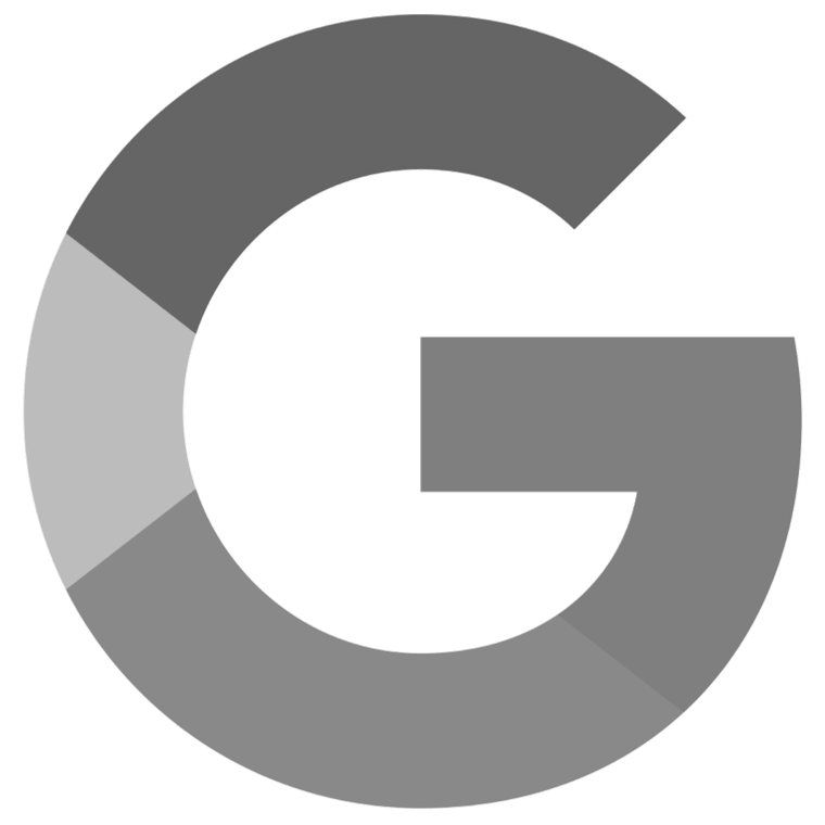 the letter g for Google is in a circle on a white background .
