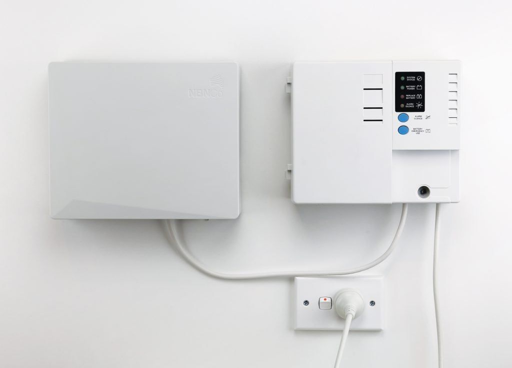 Example NBN equipment setup inside 