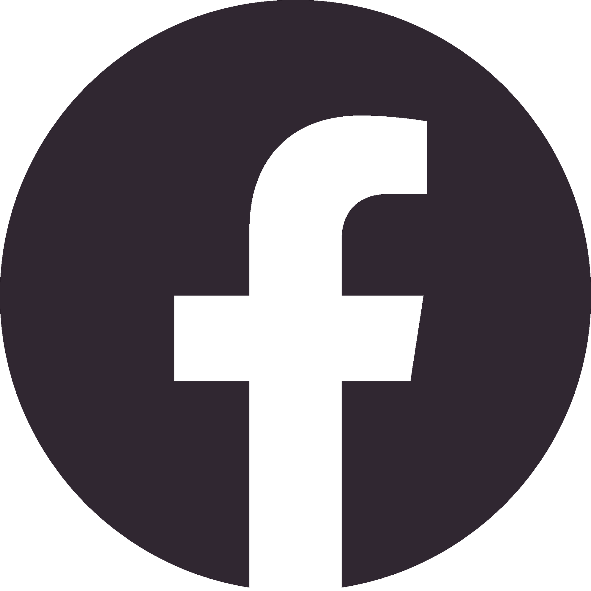 Facebook logo, white 