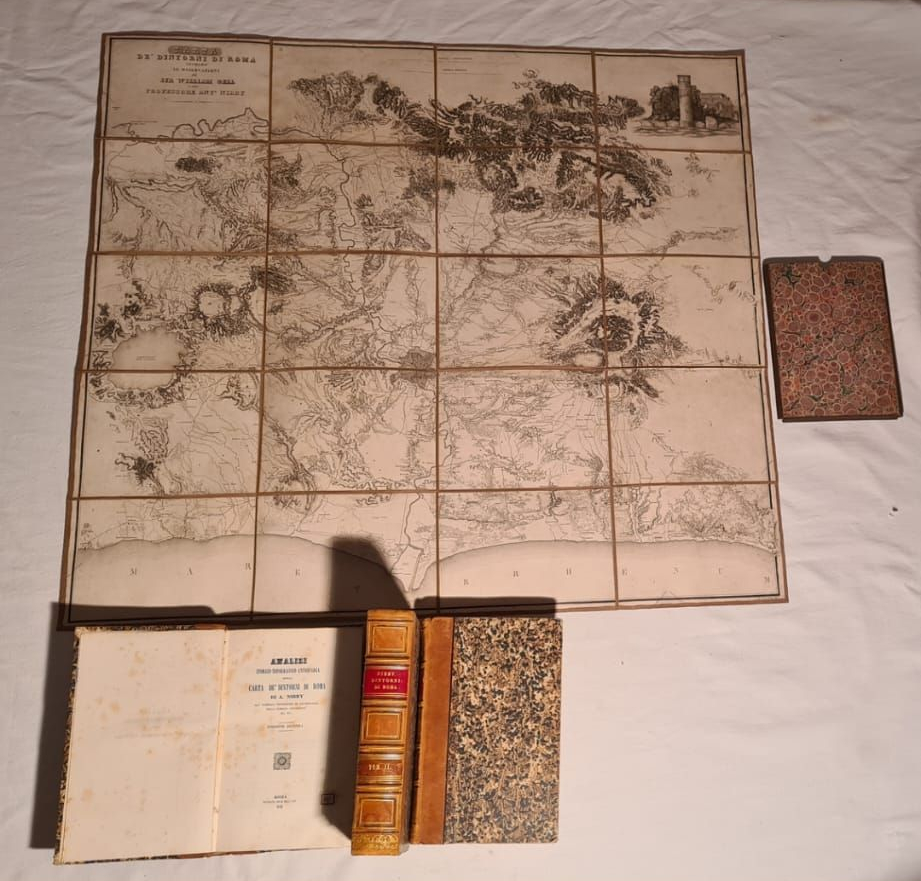 Analisi storico topografico antiquaria della carta de dintorni di Roma
