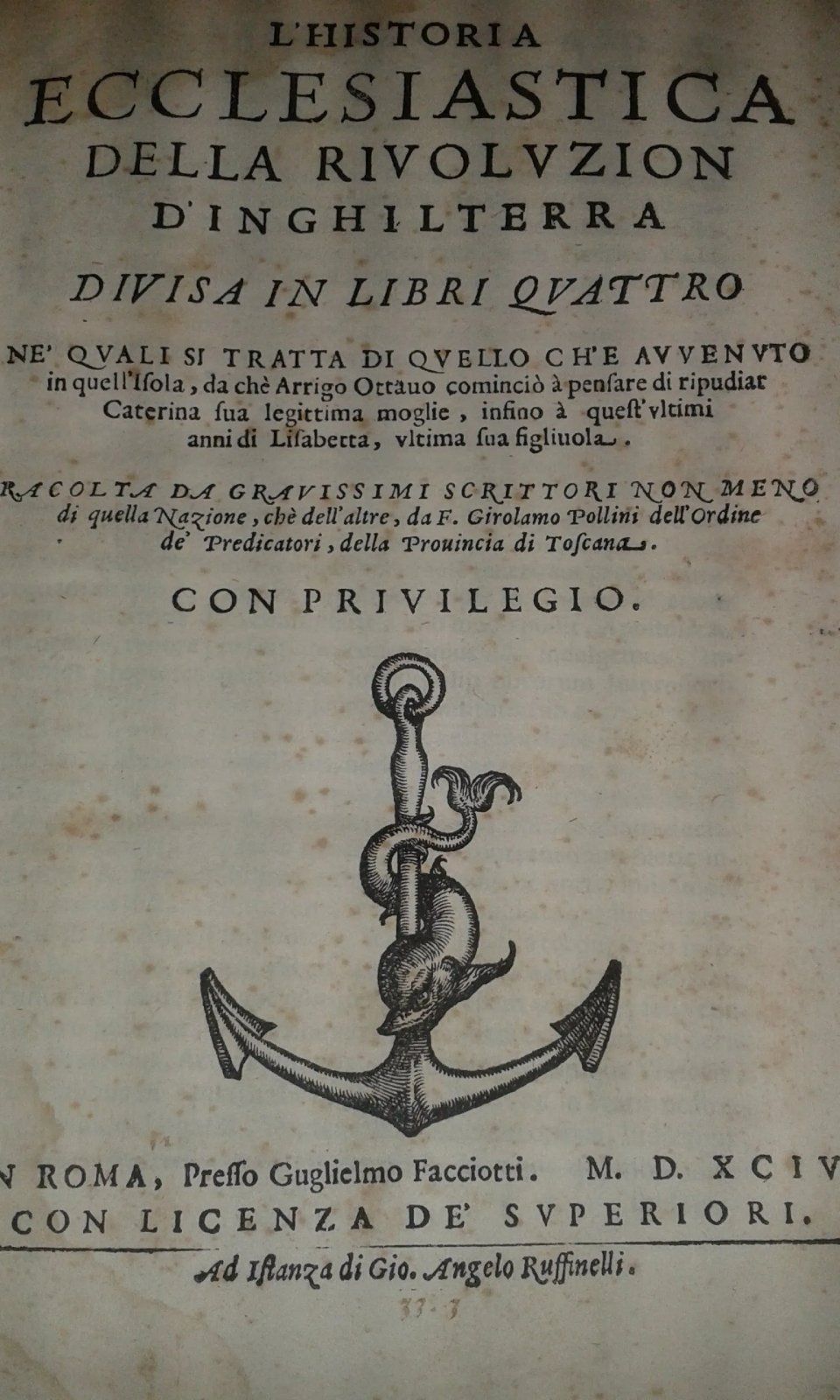 Libro di Pollini