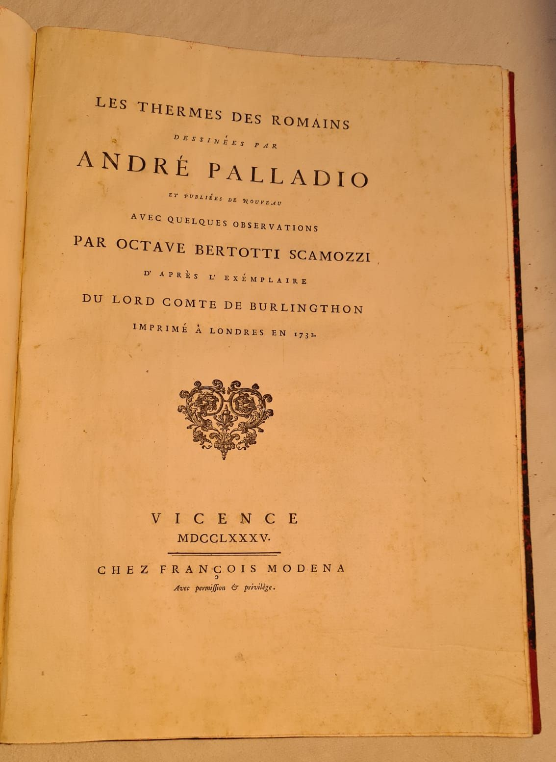 Les thermes dee romains