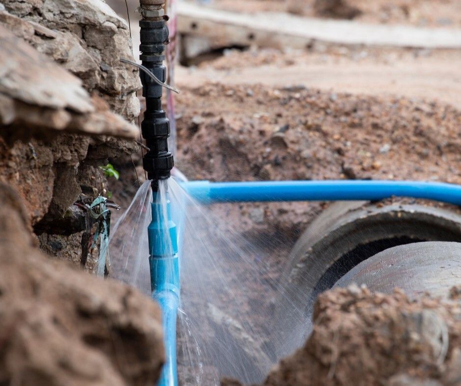 our water main repair services