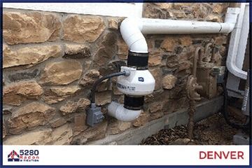 Radon mitigation system