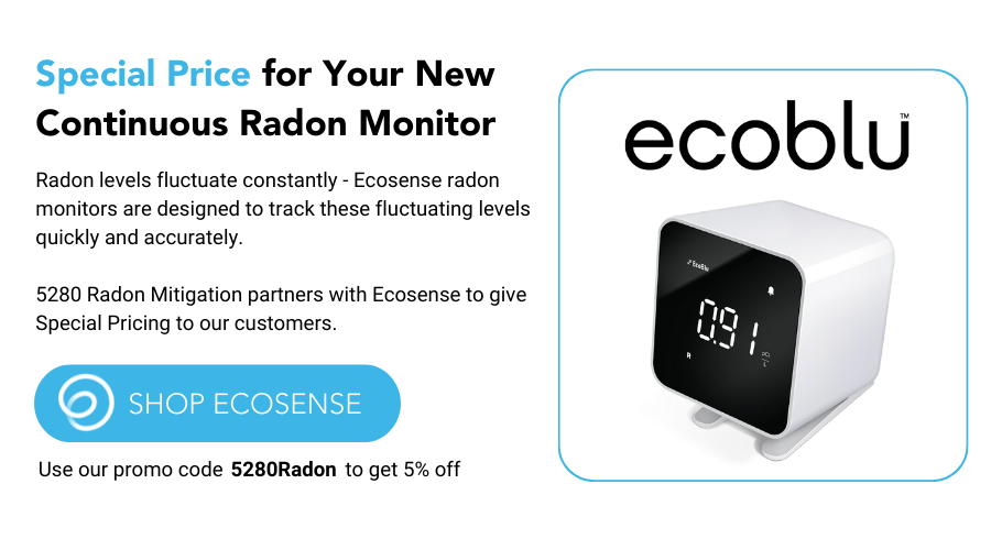Continuous radon monitor