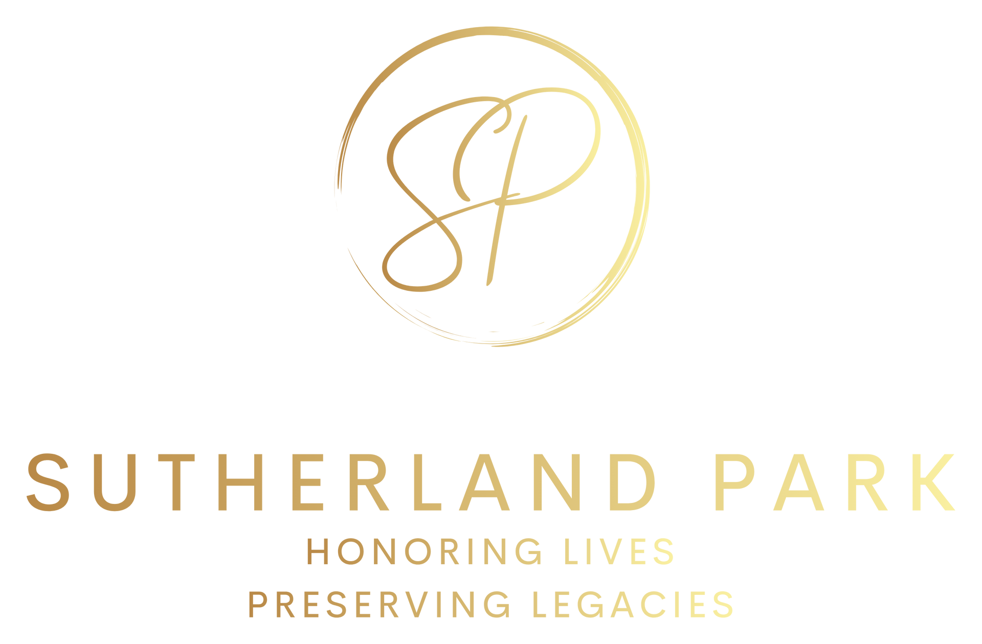 A gold laurel wreath on a white background.