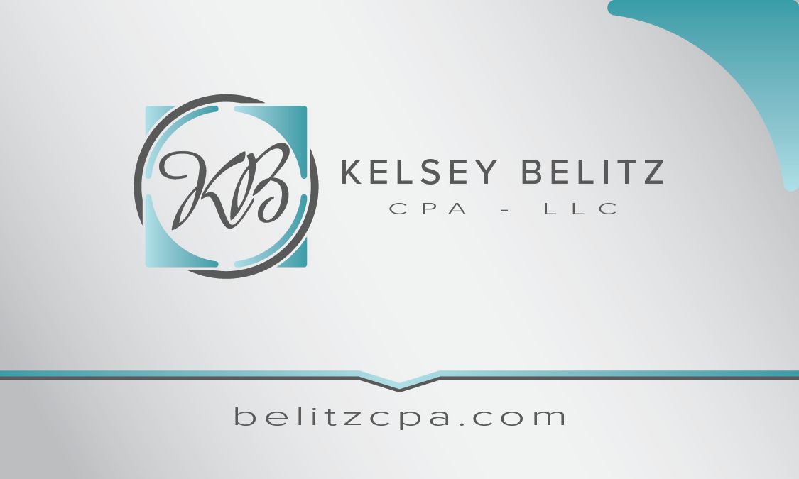 A business card for kelsey belitz cpa llc