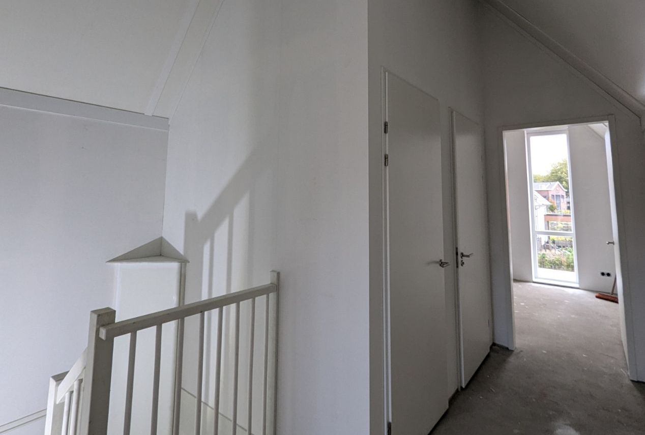Binnenschilderwerk aan een nieuwbouwwoning in Veenendaal