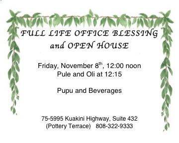 OFFICE BLESSING invite
