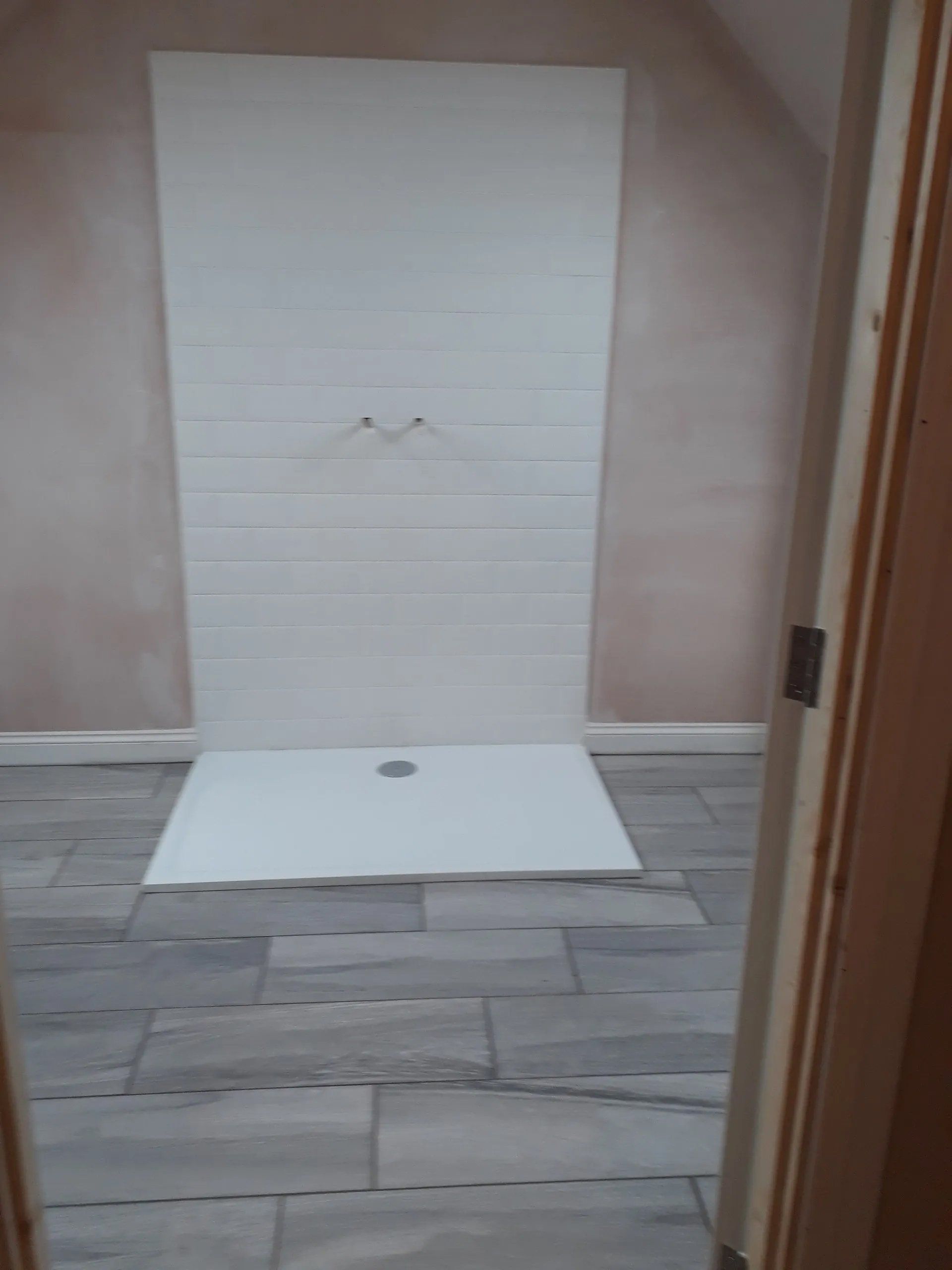 flawless tiling for wetroom