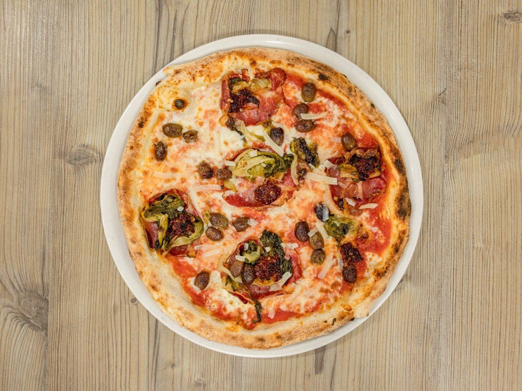 Pizza Baciami Ancora olive