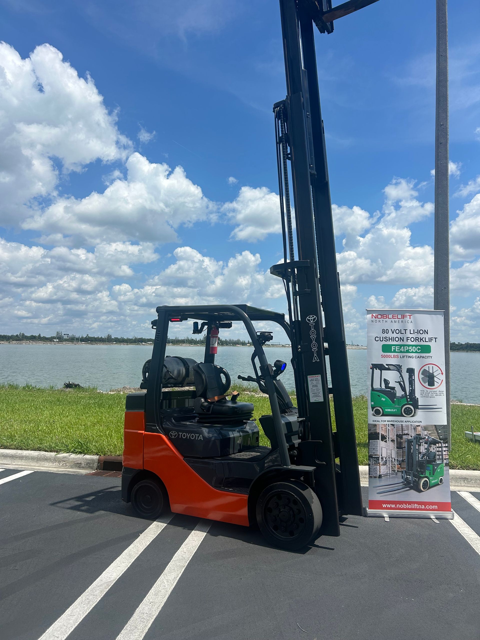 Toyota Forklift 4,000 Gas