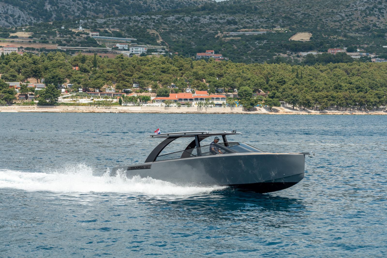 Colnago 33 Dalmatian boat trip