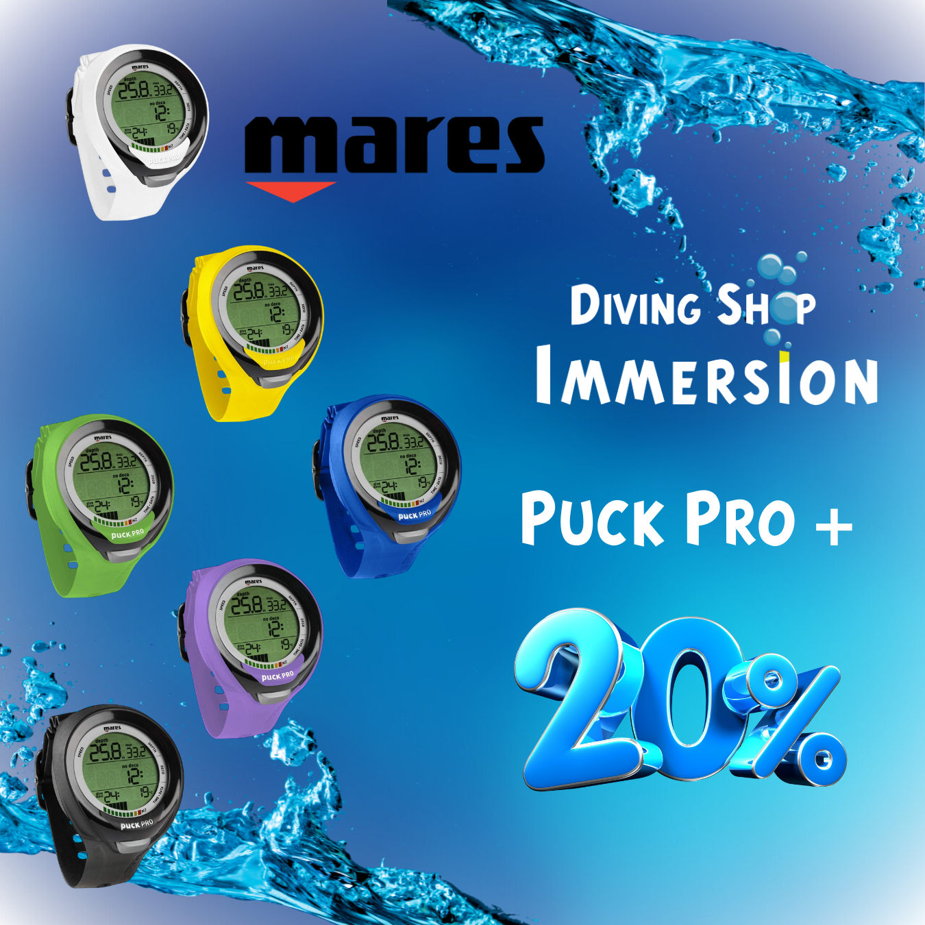 PUCK PRO + MARES