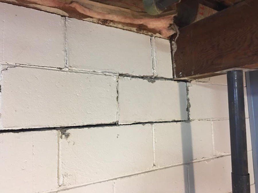 Straightened Basement walls | Jack-A-Slab Construction