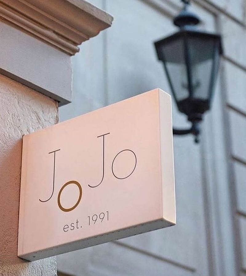 JoJo NYC Branding. JoJo logo and signage.