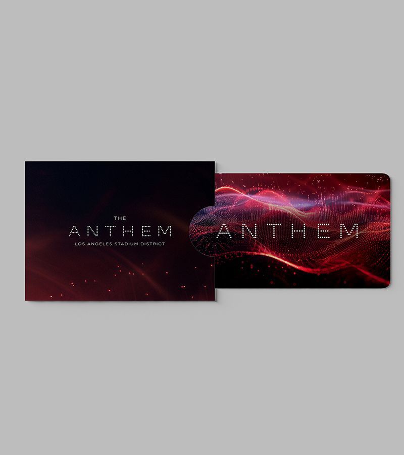 Anthem Hotel Collateral. Anthem Hotel Key Cards.