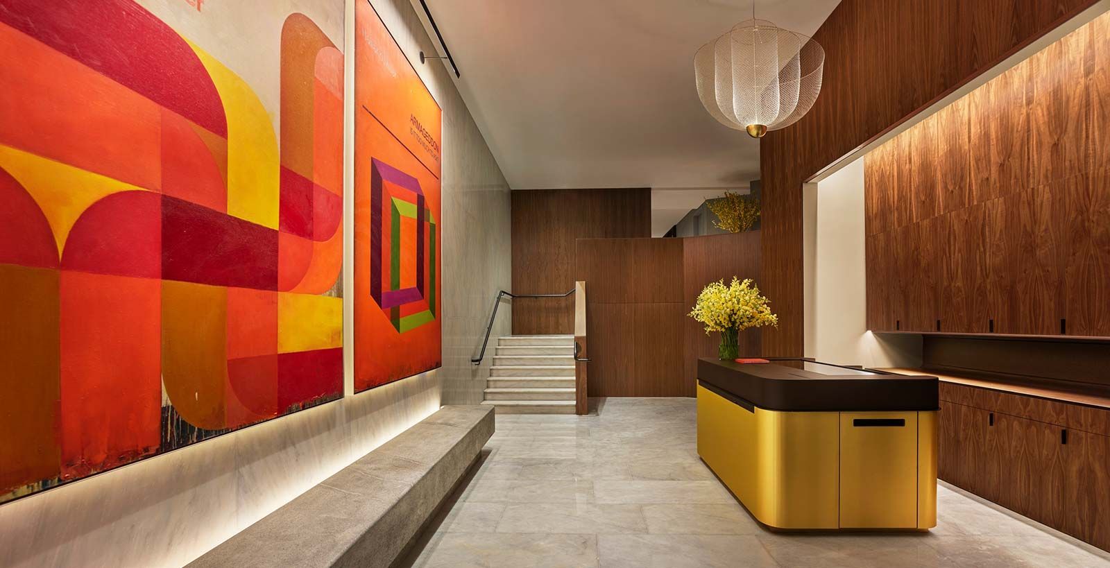 ModernHaus SoHo lobby photography