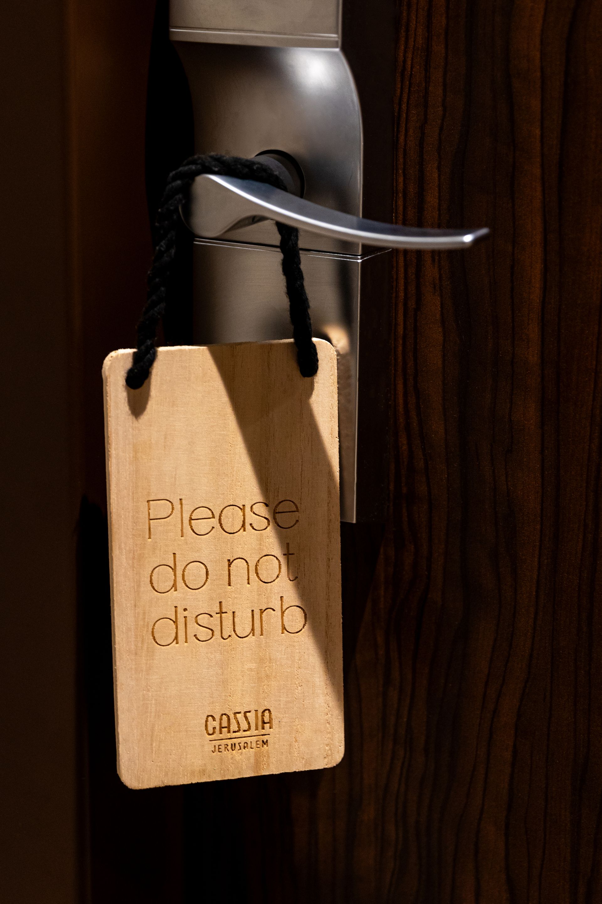 Do Not Disturb at Cassia Jerusalem