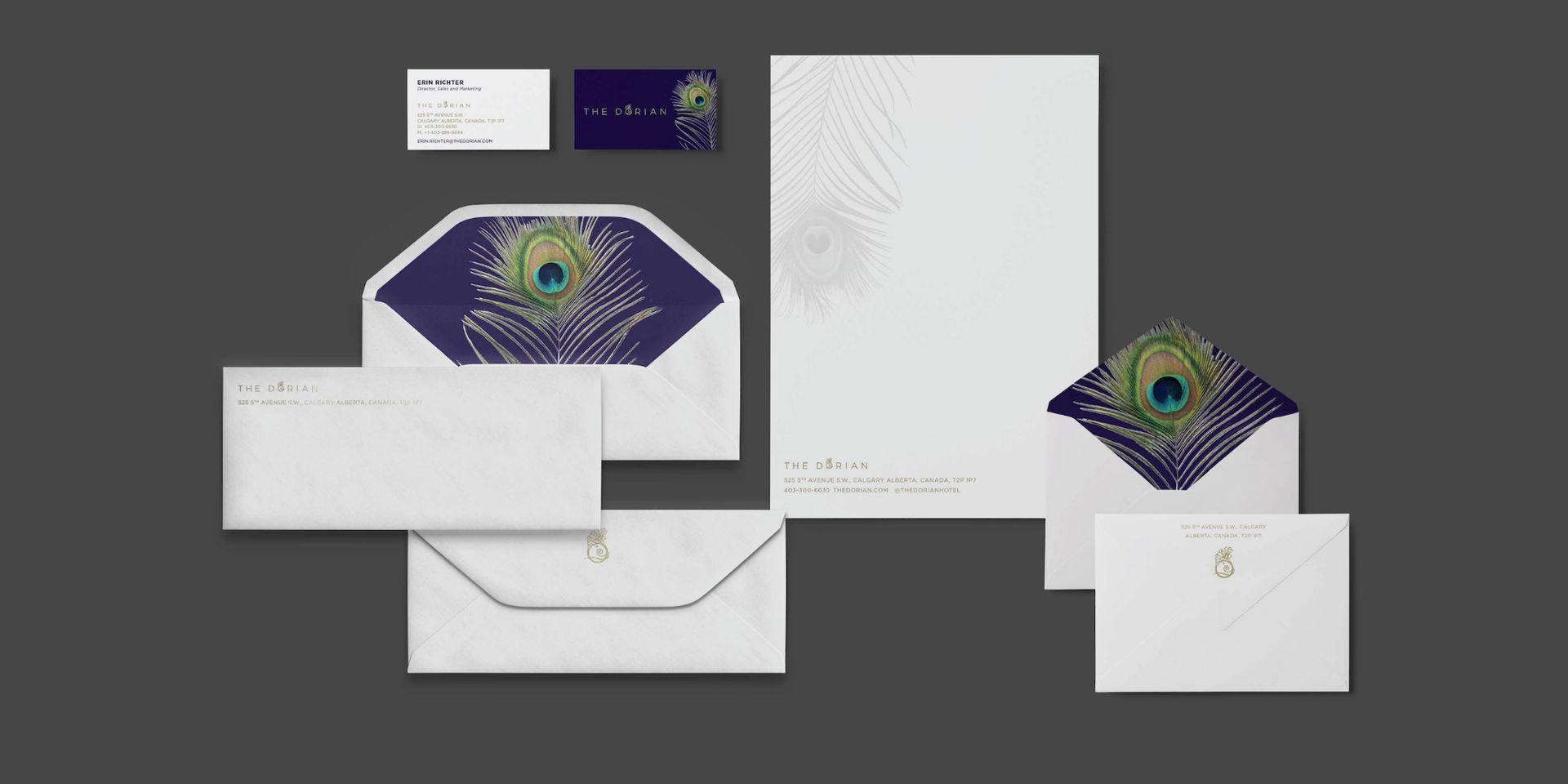 Dorian Hotel stationery