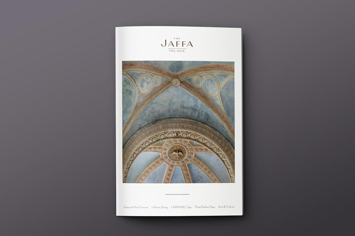The Jaffa Hotel Branding and Creative