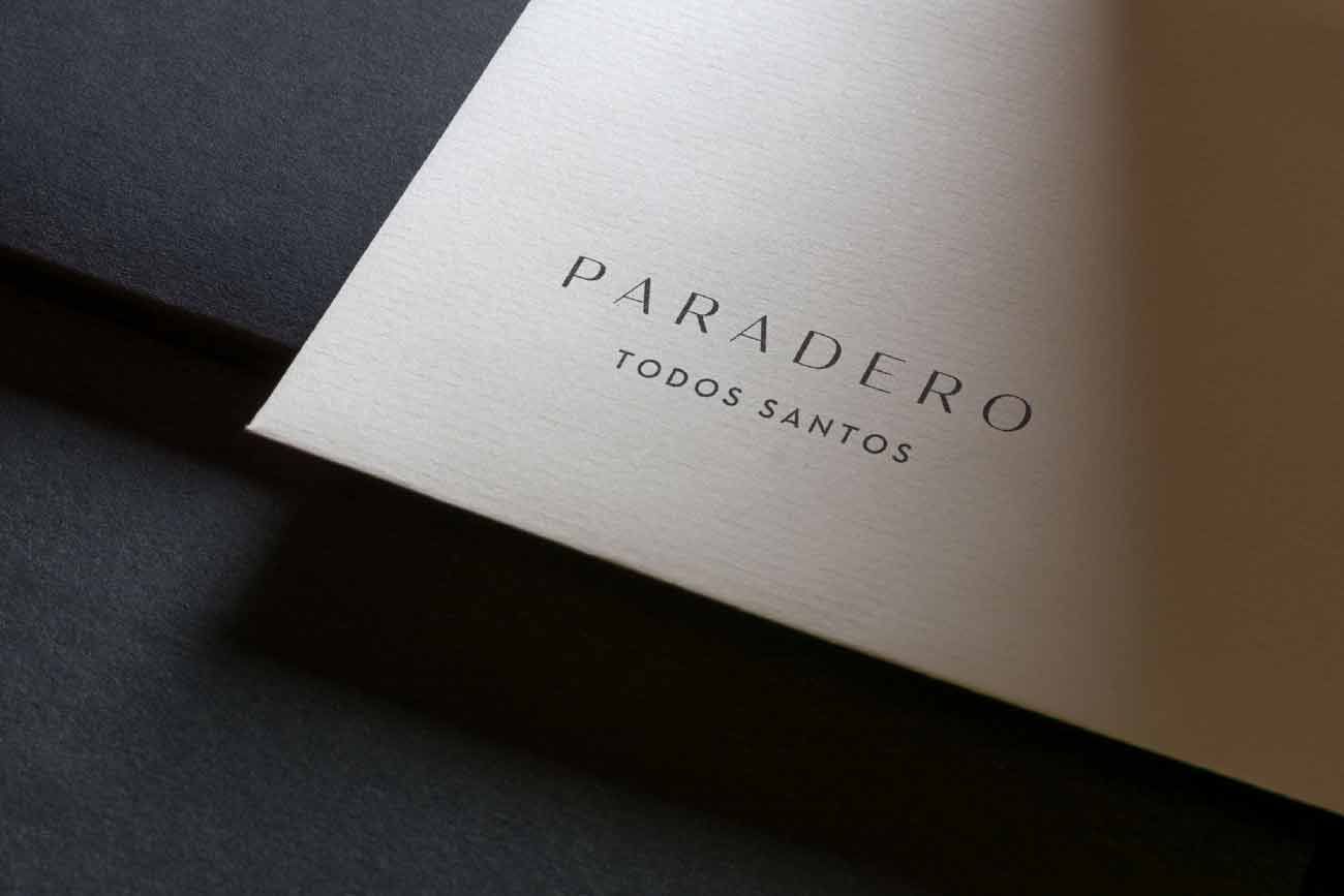 Paradero Todos Santos Branding