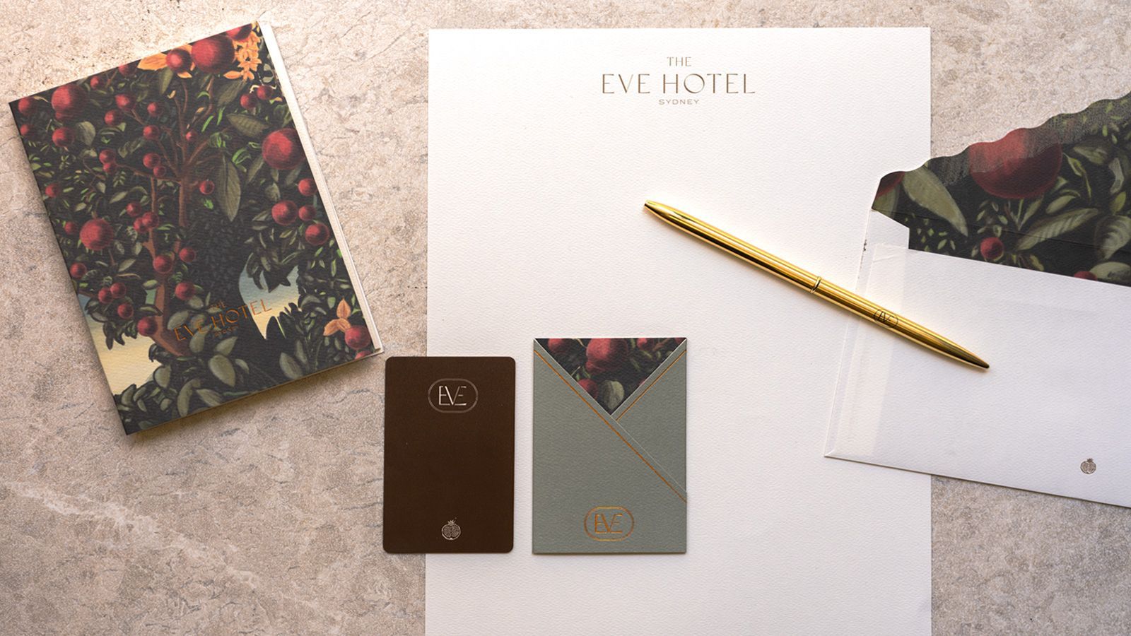 EVE Hotel Sydney Branding