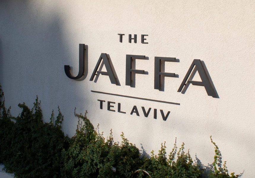 The Jaffa Hotel Branding and Creative