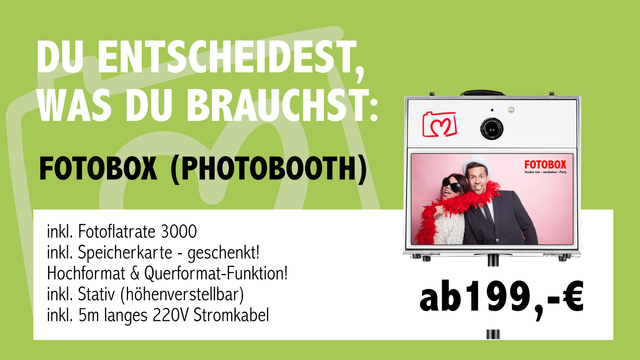 Good Fotobox für Peine und Umgebung BS, CE, H, Gf, Wob