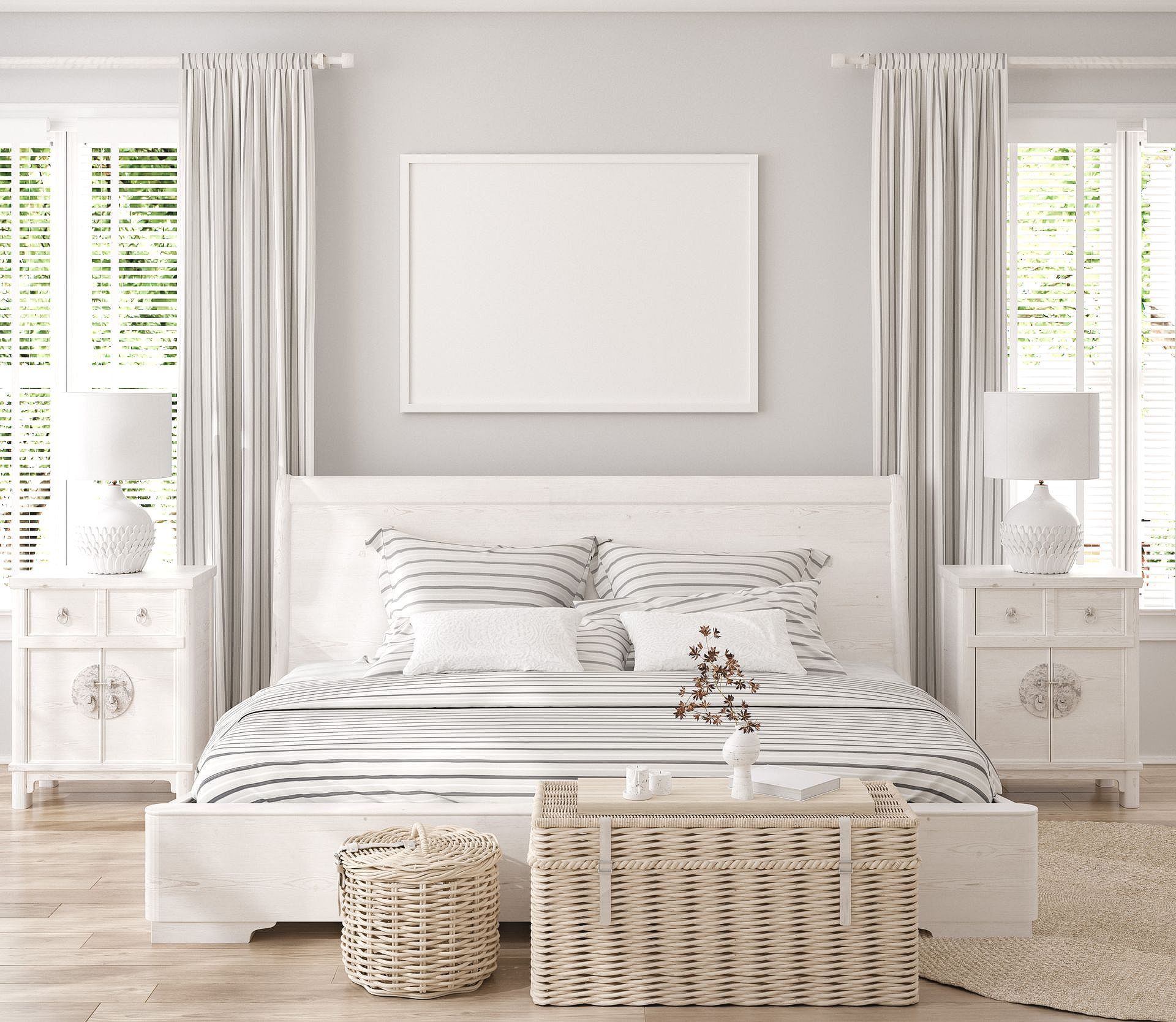 Clean Kitchen with island