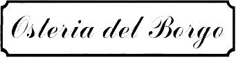 osteria del borgo logo