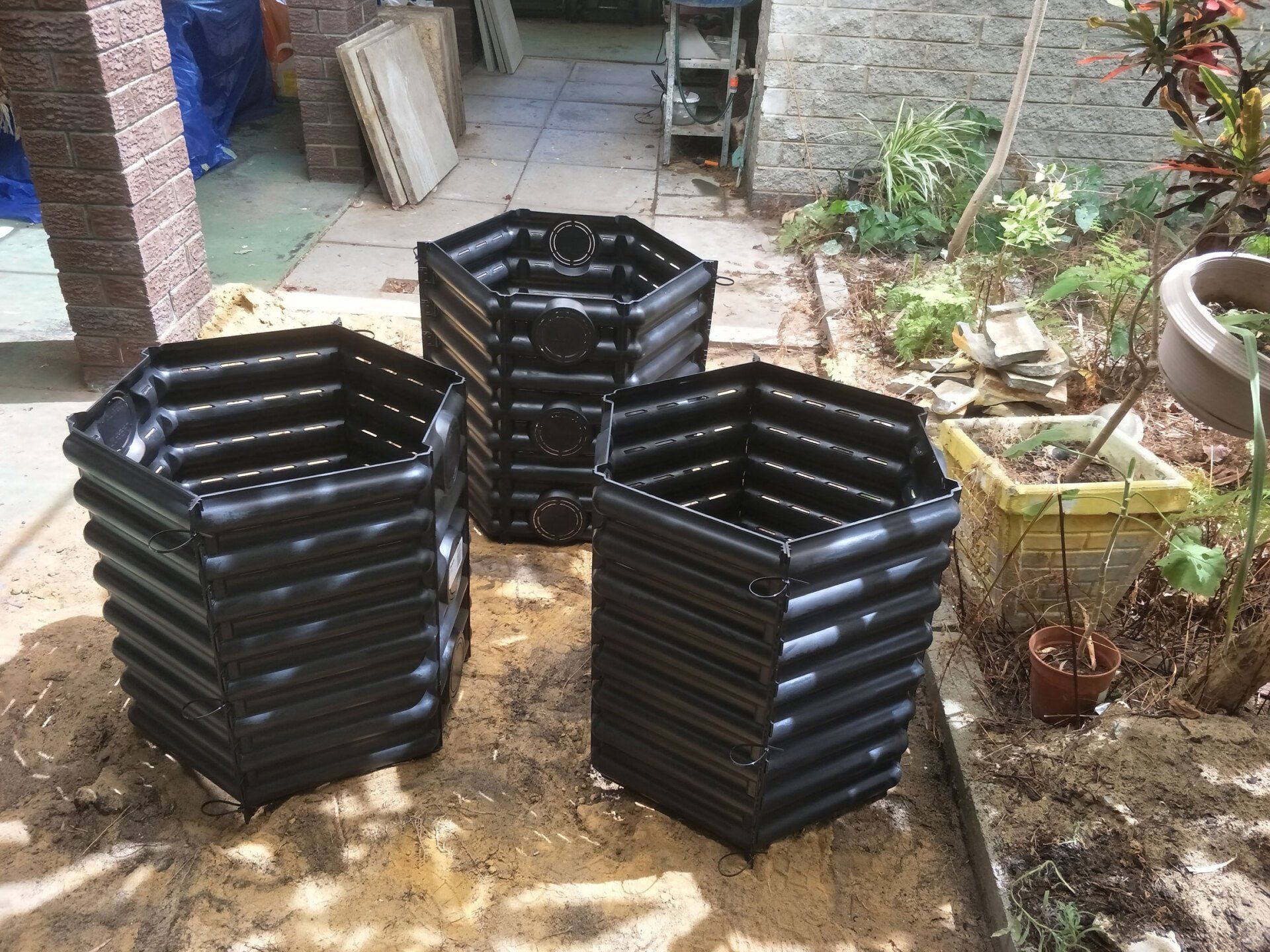 Three Soakwells Rain Barrels — Perth, WA — Awesome Wells