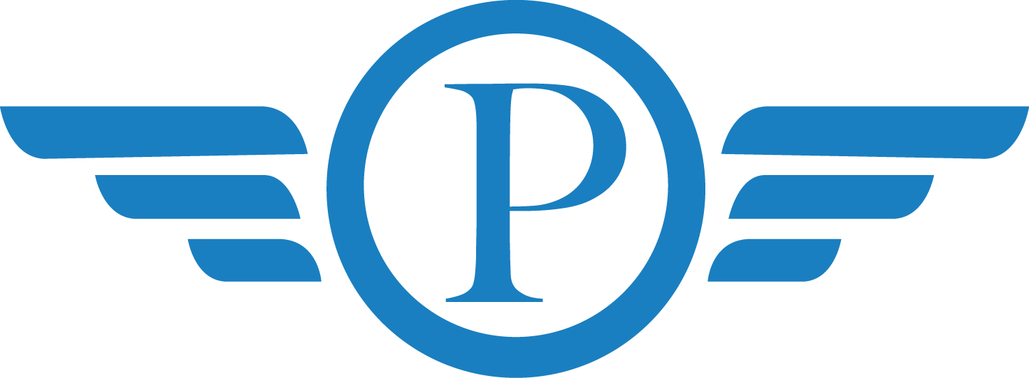 prestige movers simple logo